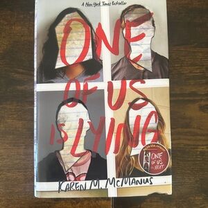 One of Us Is Lying Hardcover Book